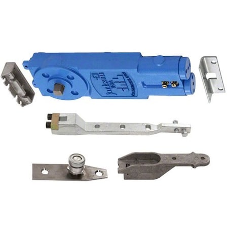 Jackson Adjustable Spring Power 90DegHold Open Overhead Concealed Closer W/ AP Hardware Package for 1 To 21101AP20